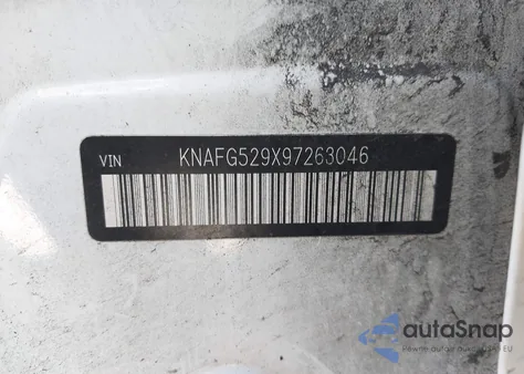 2009 Kia Rondo Lx z USA, uszkodzony, nr VIN KNAFG529X97263046